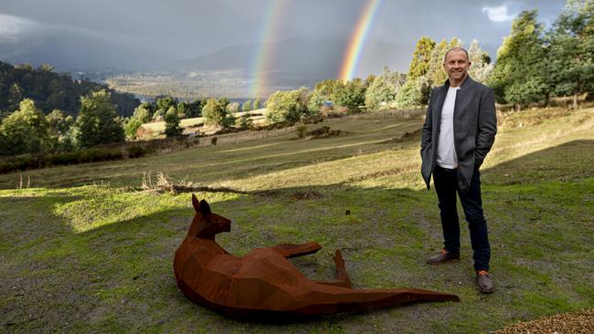 Grand Designs Australia and Restoration Australia host Anthony Burke. Picture: Brad Harris