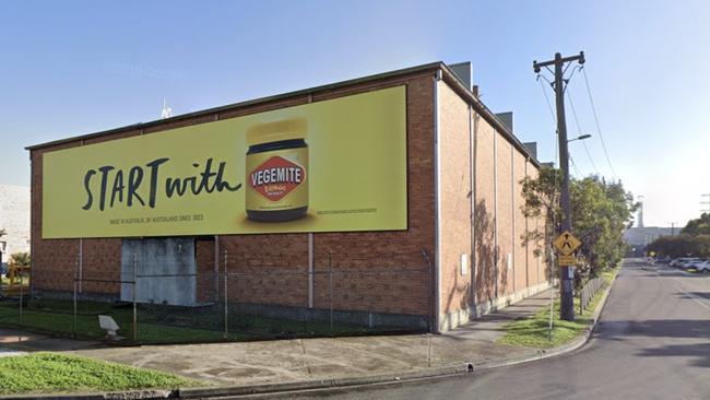 The Vegemite factory in Port Melbourne.