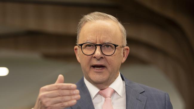 Prime Minister Anthony Albanese. Picture: Jeremy Piper/NewsWire