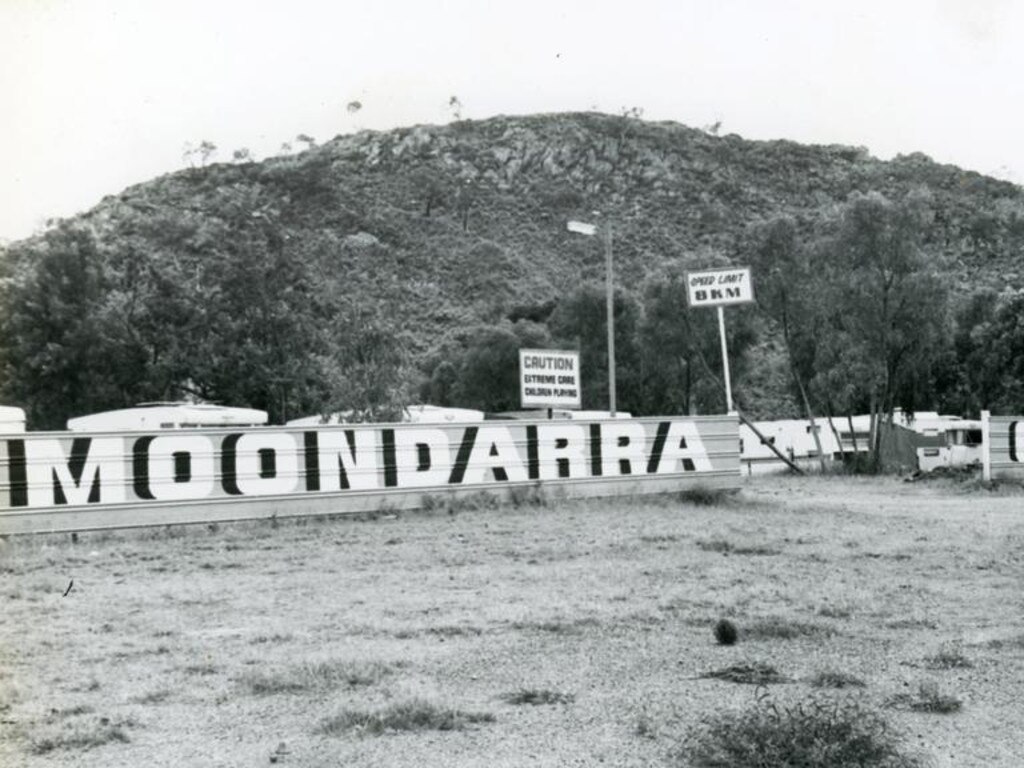 The Moondarra Caravan Park, near Mount Isa, where the trio of friends were last seen alive on October 5, 1978.