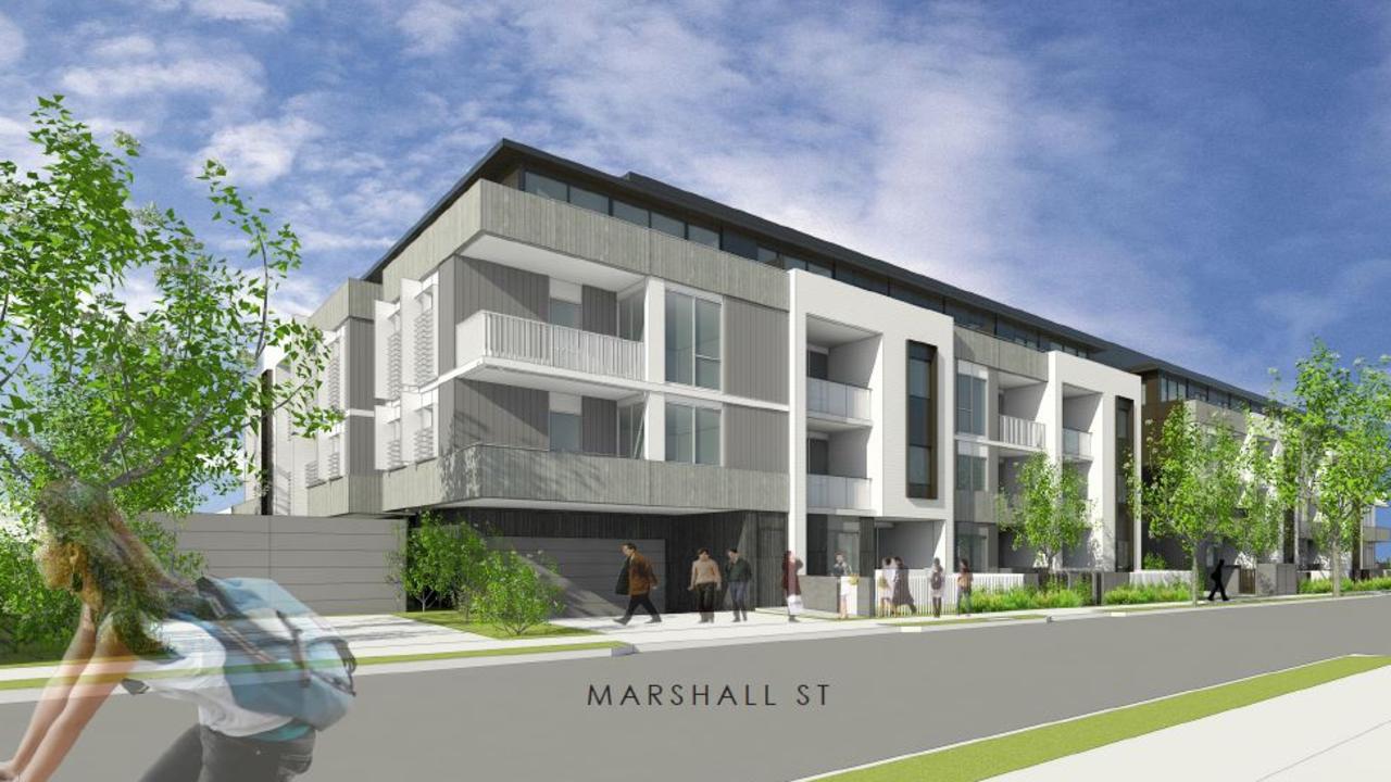 Another view from Marshall St. Source: UDA Studio.