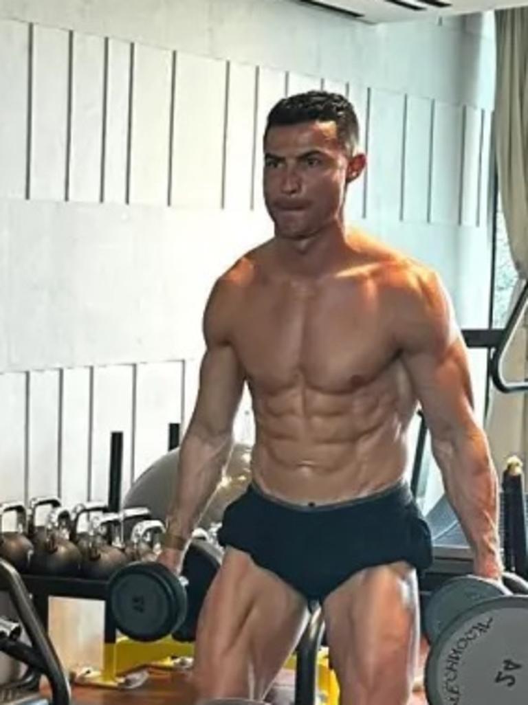 Cristiano looks better than ever