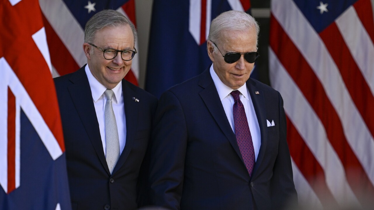 Joe Biden welcomed Anthony Albanese's expected visit to China to meet Xi Jinping