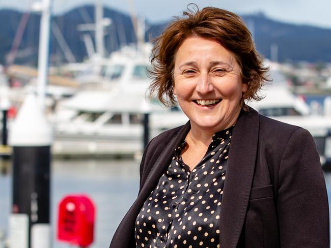 Marnie Craig is the CEO of Business Events Tasmania.  Marnie says a stadium if done right could be a huge benefit to Hobart to lure more events. Picture: Linda Higginson