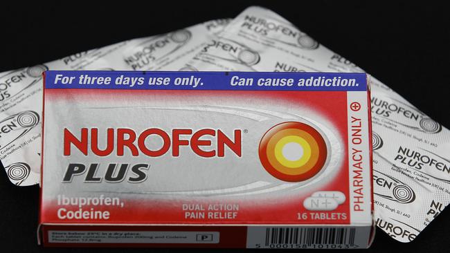 A packet of Nurofen Plus. Photo/Kirsty Wigglesworth