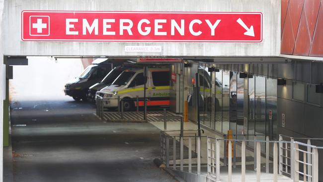 Royal Hobart Hospital. A man recently passed away in the emergency department while waiting for medical assistance. Picture: NIKKI DAVIS-JONES