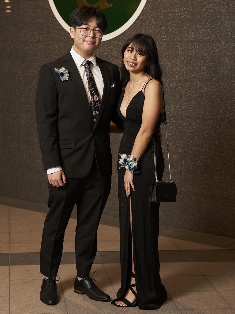 Students at the Blackfriars Priory School formal on June 24 at the Donato Reception Centre. Picture: Matt Loxton