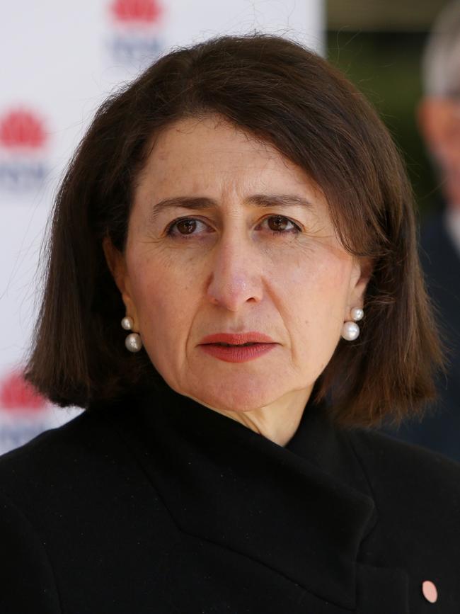 Premier Gladys Berejiklian was savaged for her decision to continue the lockdown. Picture: Lisa Maree Williams/Getty Images