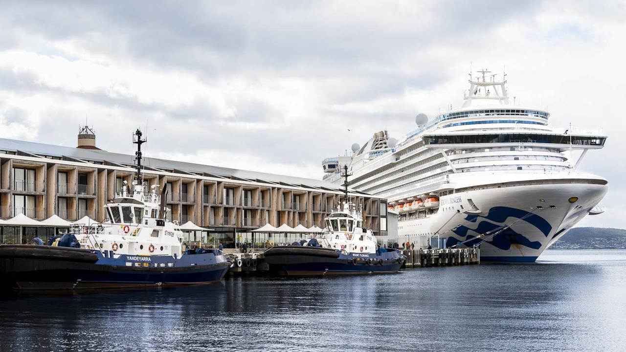 First cruise ship of the season docks in Hobart