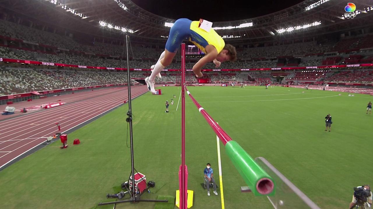 Olympic Men's Pole Vault — Mondo Scares His World Record - Track