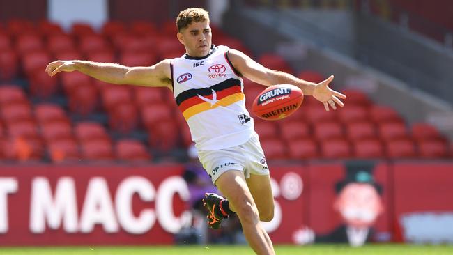 Stengle in action for Adelaide in 2020. Picture: Getty Images