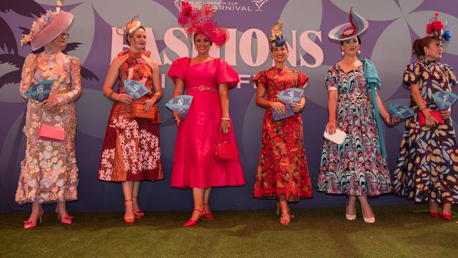 2024 Darwin Cup Carnival Fashions on Field. Picture: Pema Tamang Pakhrin