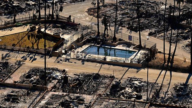 Tourism authorities say the impact of the fires has been felt beyond the communities destroyed, with hospitality businesses significantly affected by people’s reluctance to go out. Picture: Agustin Paullier / AFP