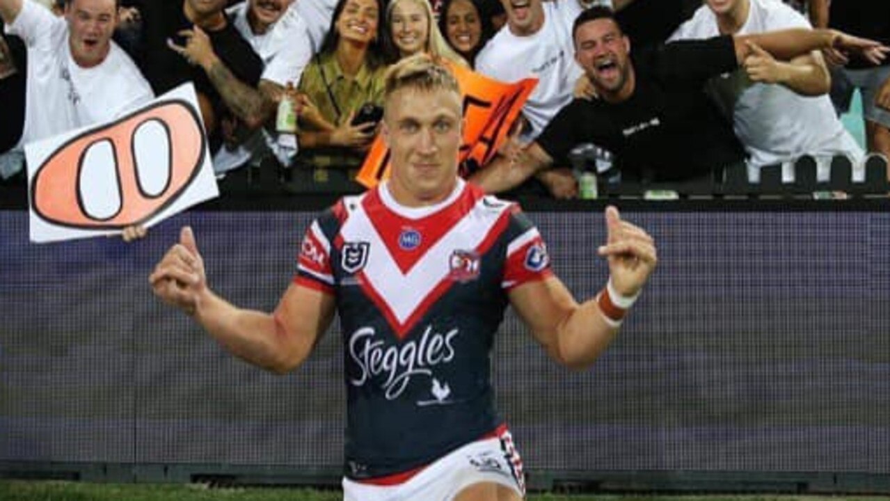 Ben Marschke adds hooking cover at Sydney Roosters.