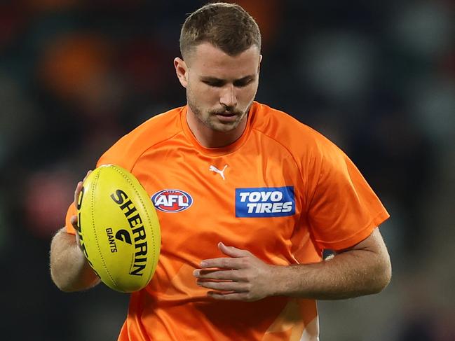 Briggs doesn’t expect the bounce to become a regular fixture of his game. Picture: Jason McCawley/AFL Photos/via Getty Images