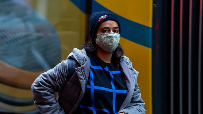 Mask wearing was mandatory in certain settings during the pandemic. Picture: NCA NewsWire/ Seb Haggett