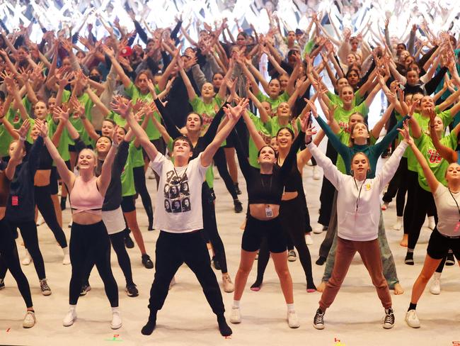 Behind the scenes at Creative Generation Rockeisteddford 2022. Picture: Nigel Hallett