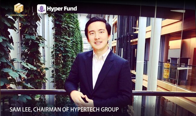 Sam Lee, founder of Blockchain Global and HyperFund.