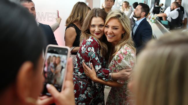 A star moment for actor Sam Frost. Picture: Tim Hunter