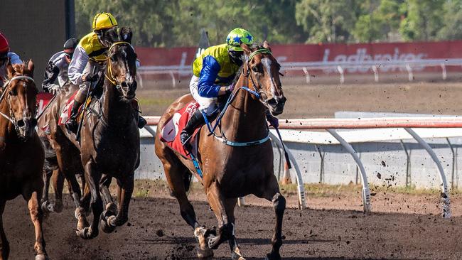 Exact Replica wins for Phil Cole in the 2021 Melanie Tyndall Memorial. Picture: Caroline Camilleri