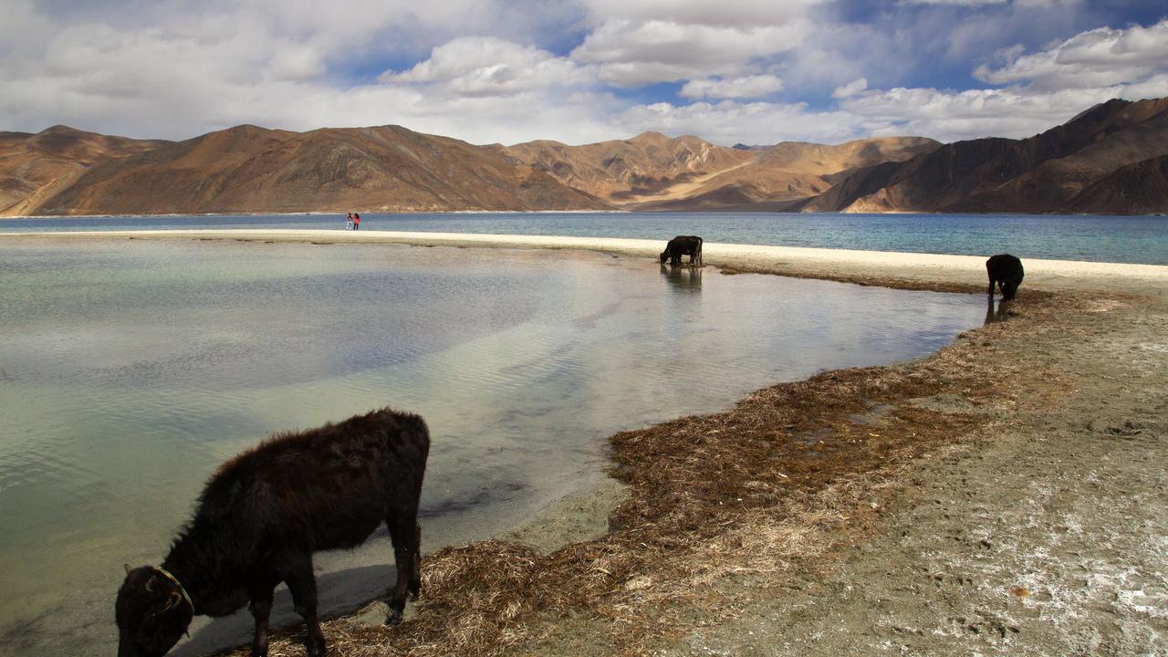 The are in dispute is barely populated. Picture: Manish Swarup/AP