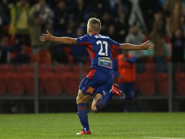 Riley McGree could be celebrating on a whole new level if he wins. Picture: Getty Images