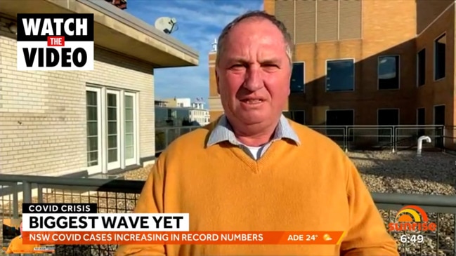 Barnaby Joyce says he will be home for Christmas (The Today Show)