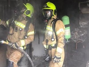 SYDNEY, AUSTRALIA, NCA NewsWire, Monday, 26 September 2022., House fire at 57 Williams Street, Manly., NSW.Picture: NCA NewsWire / supplied by Bradley Turner