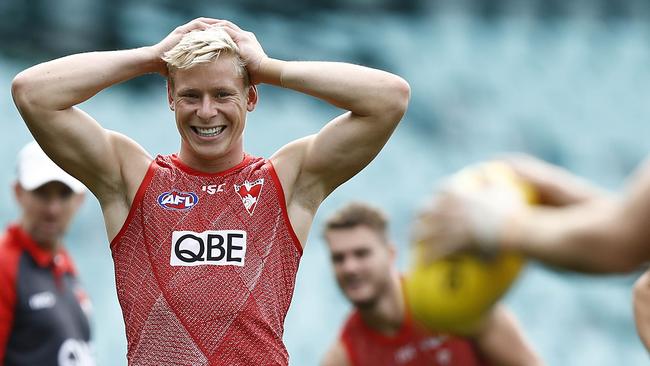 Isaac Heeney has been below his best in the opening two rounds of 2019. Picture: Ryan Pierse/Getty Images. 