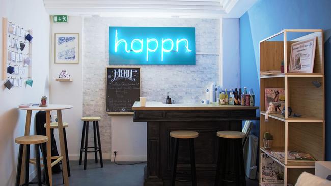 Cafe Happn in Paris.