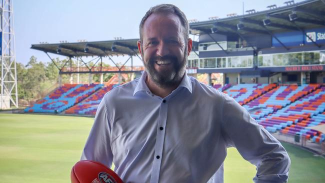 Head of AFLNT Sam Gibson. Picture: AFLNT Media