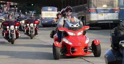 Hundreds of Motorcyclists Ride to Remember September 11 Victims. Credit - Gov. Andrew Cuomo via Storyful