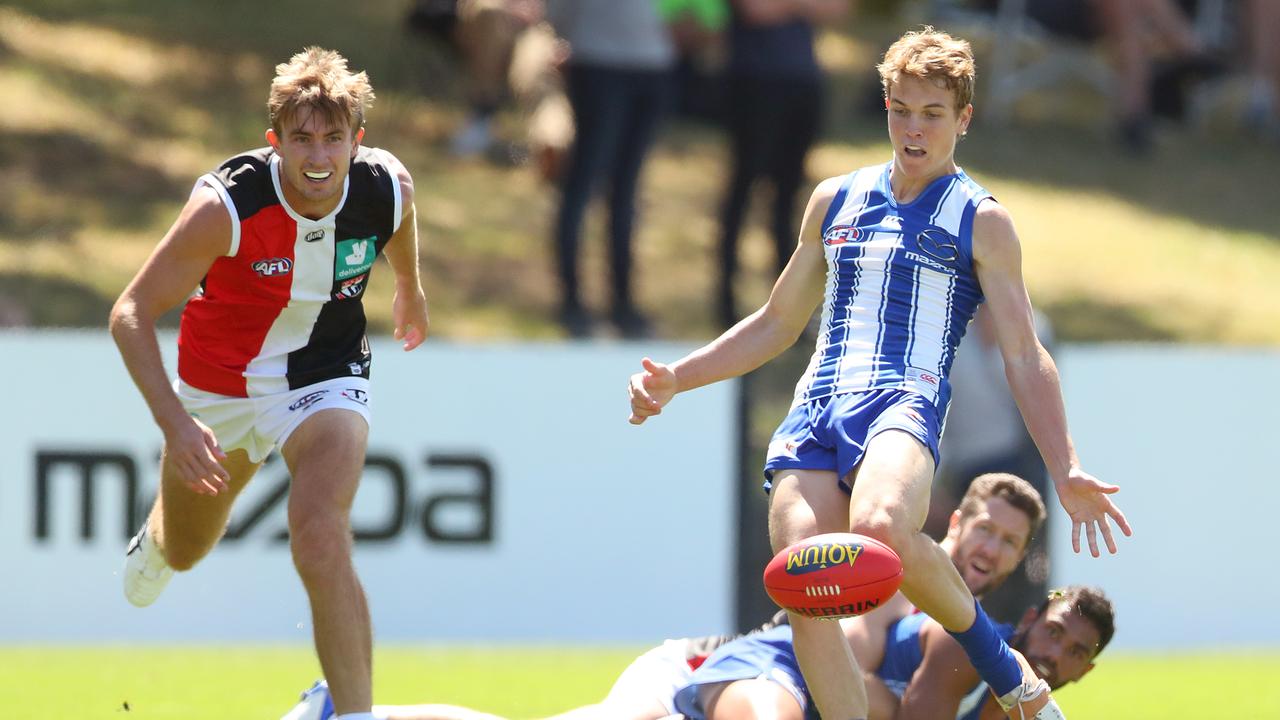 North Melbourne draftee Tom Powell was in action. (Photo by Kelly Defina/Getty Images)