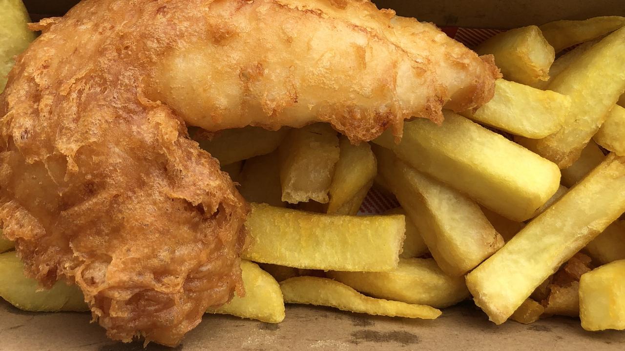 The Stunned Mullet’s fish and chips has won South Australians over. Picture: Anna Vlach