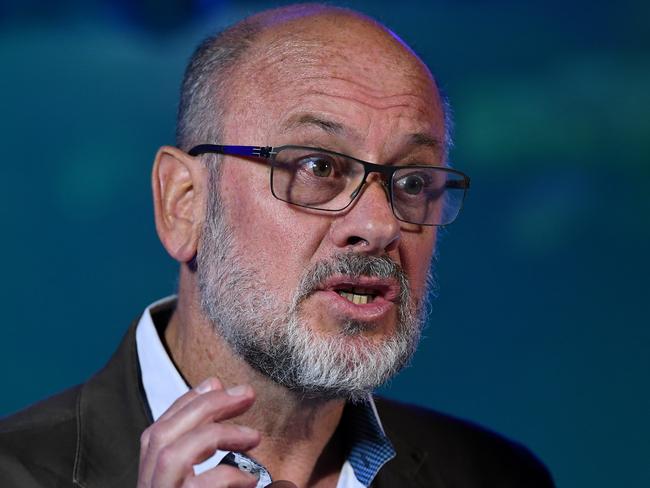 Tim Flannery declared there were ‘only two years’ water supply in Warragamba Dam’. Picture: AAP