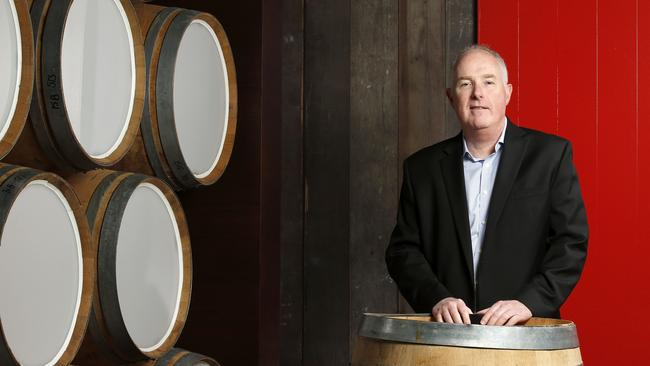 Treasury Wine boss Michael Clarke. (Photo by Darrian Traynor)