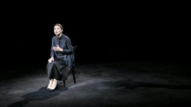 Anita Hegh in A Room Of One's Own, at Sydney’s Belvoir St Theatre. Picture: Brett Boardman.