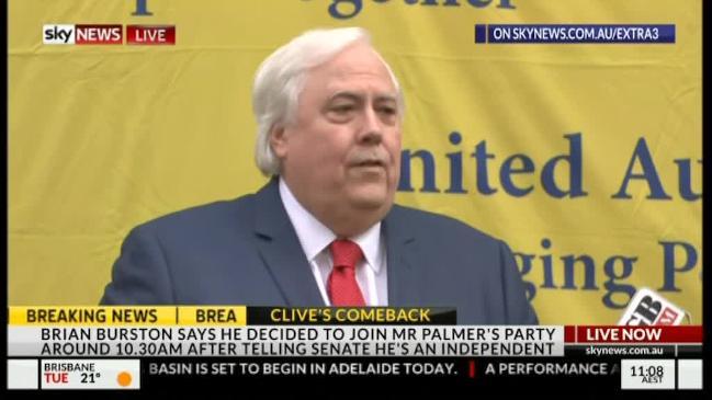 Clive Palmer’s outburst at the media