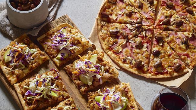 Crust Gourmet Pizza stores could close on the Gold Coast with RFG’s huge profit loss. Picture: supplied.