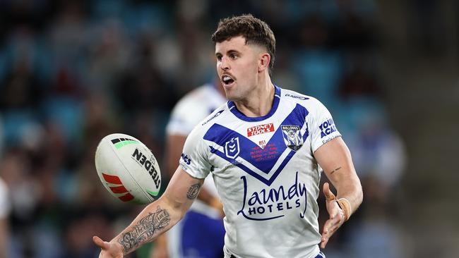 Toby Sexton has made up for lost time and has the Bulldogs on track to end their finals drought. Picture: Cameron Spencer/Getty Images