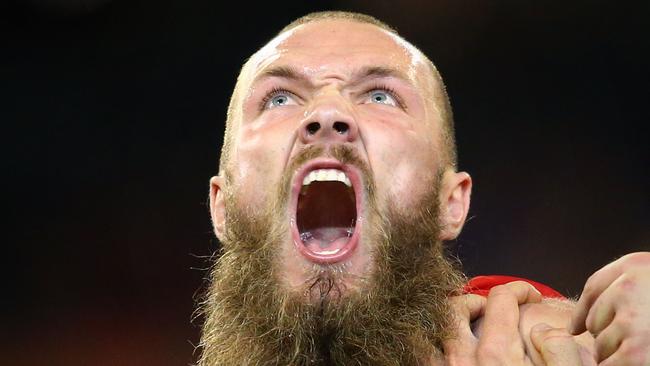 Max Gawn ... fear the beard, folks. Picture: Getty Images