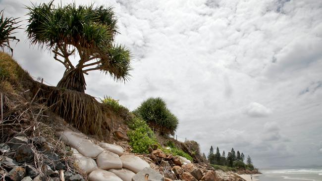 The residents wanted to dump 900 tonnes of rocks to protect their properties. 