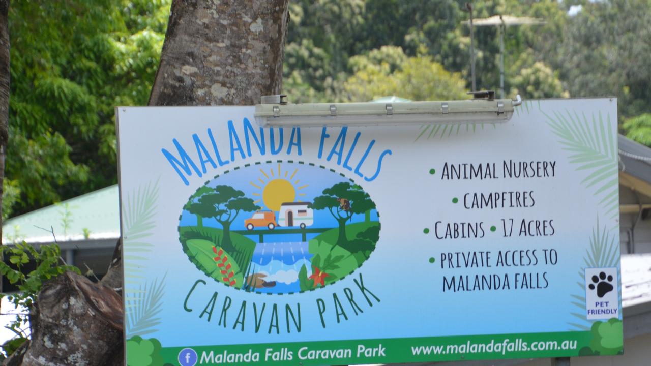 Uncertainty surrounds the future of Malanda Falls Caravan Park. Picture: Bronwyn Farr.