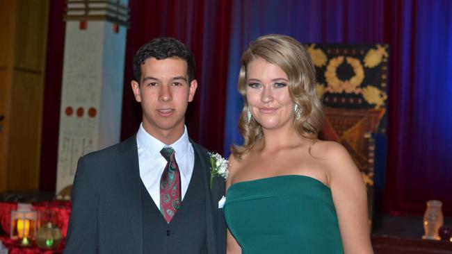 Scots PGC cardinal formal Siobhan McEvoy and Daniel Policaro