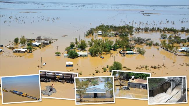 Floods from the air pictures