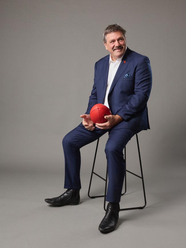 Brian Taylor will be one of Channel 7’s lead footy commentators in 2024. Picture: Channel 7/Supplied