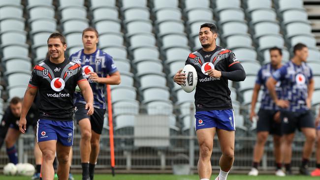 The New Zealand Warriors are the other popular pick for the wooden spoon. Picture: Getty Images.