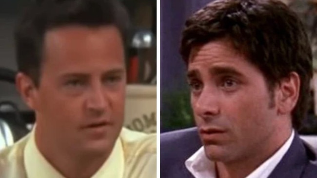 John Stamos made a guest appearance on Friends alongside Matthew Perry. Picture: Supplied