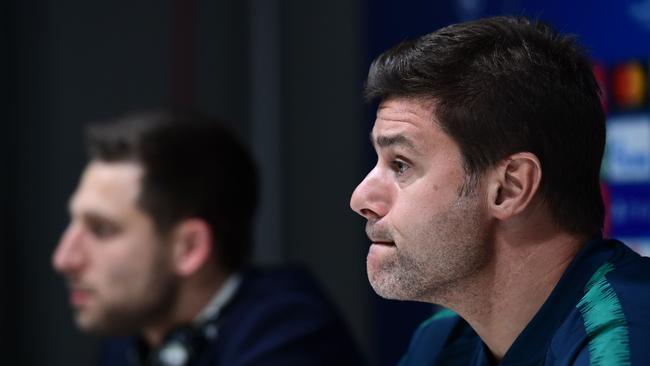 Tottenham's Argentine coach Mauricio Pochettino gave some curious answers in his Champions League press conference.