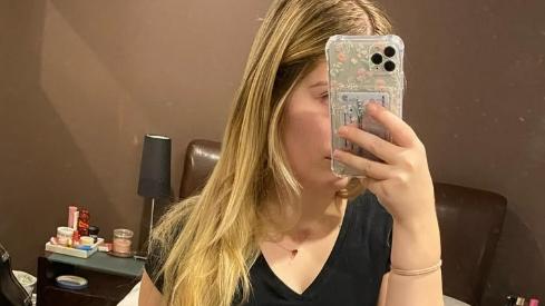 Babygirl OnlyFans creator Babygirl is in the platform’s top 3 per cent. Picture: Instagram @blonde.princess99